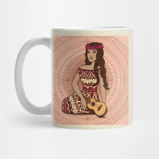 Ukelele Baby - peach Mug